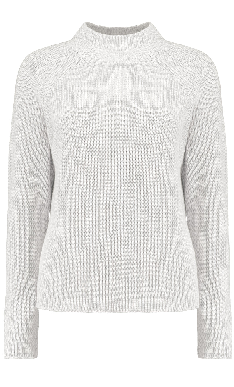 Mock neck pullover HCS SLK20-8826