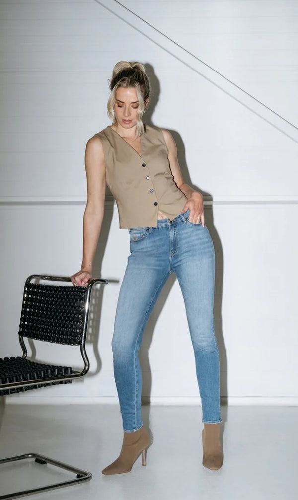 SAN FLAP - L. Blue Grey