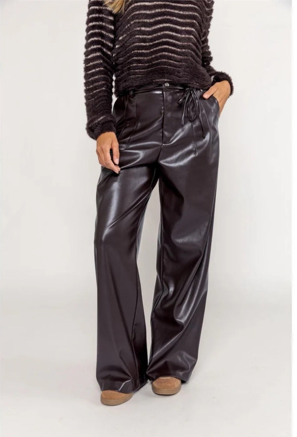 Broek Vegan Leather 533138