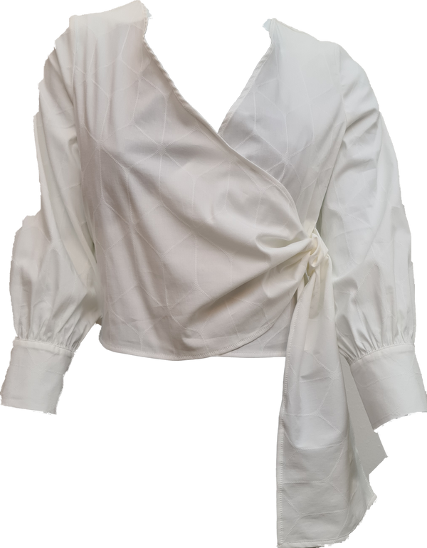 Wikkel blouse vest Jill 20034
